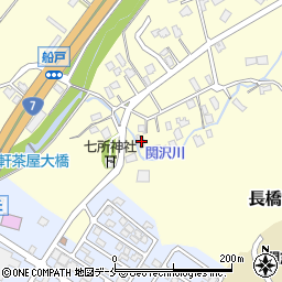 新潟県胎内市長橋206周辺の地図