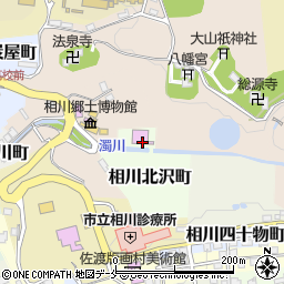 相川技能伝承展示館周辺の地図