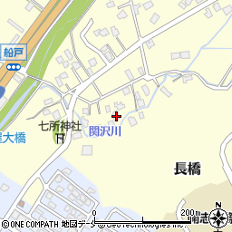 新潟県胎内市長橋198周辺の地図