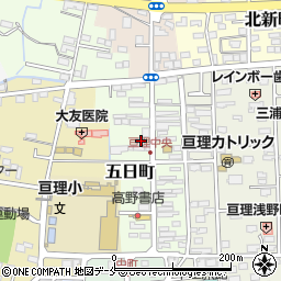 宮城県亘理郡亘理町五日町16周辺の地図