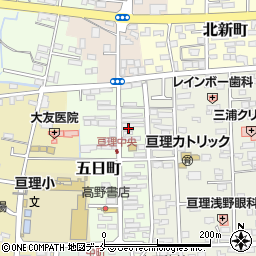 宮城県亘理郡亘理町五日町33周辺の地図