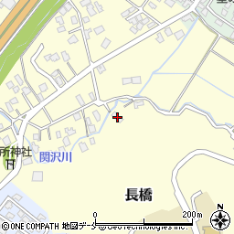 新潟県胎内市長橋302周辺の地図
