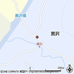 山形県西置賜郡小国町黒沢358周辺の地図