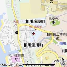 新潟県佐渡市相川炭屋町周辺の地図