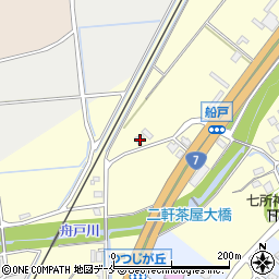 新潟県胎内市長橋77周辺の地図