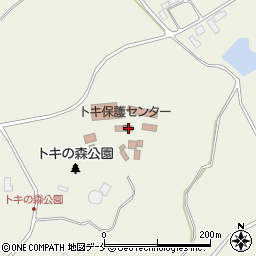 トキ保護センター周辺の地図