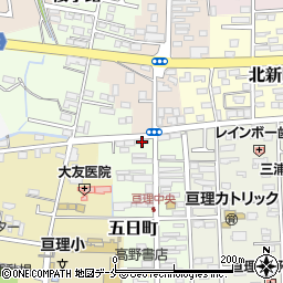 宮城県亘理郡亘理町五日町25周辺の地図