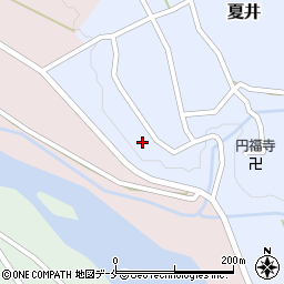 新潟県胎内市夏井211周辺の地図