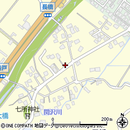 新潟県胎内市長橋下-152周辺の地図