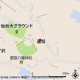 宮城県角田市神次郎周辺の地図