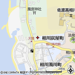 新潟県佐渡市相川大間町35周辺の地図