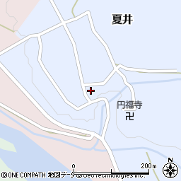 新潟県胎内市夏井300周辺の地図