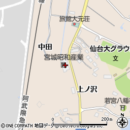 宮城県角田市神次郎上ノ沢42周辺の地図