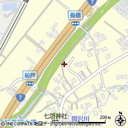 新潟県胎内市長橋下-36周辺の地図