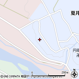 新潟県胎内市夏井197-2周辺の地図