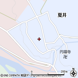 新潟県胎内市夏井225周辺の地図