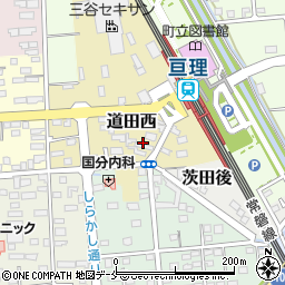 渡辺京染店周辺の地図