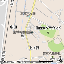 宮城県角田市神次郎上中田13-5周辺の地図