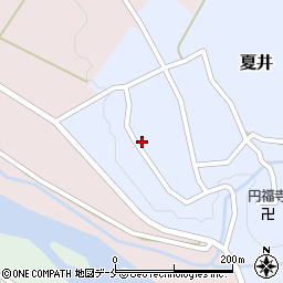 新潟県胎内市夏井218周辺の地図
