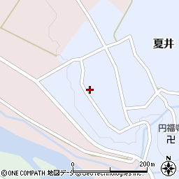 新潟県胎内市夏井219周辺の地図