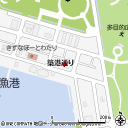 菊一商店周辺の地図