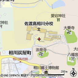 新潟県佐渡市下相川162周辺の地図