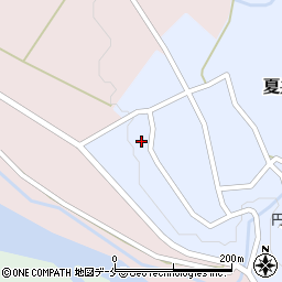 新潟県胎内市夏井76周辺の地図