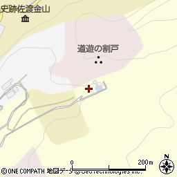新潟県佐渡市上相川町周辺の地図