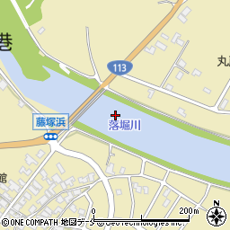 藤村橋周辺の地図