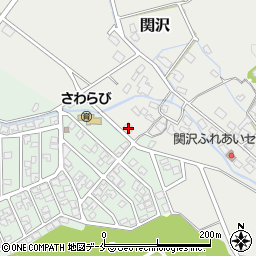 新潟県胎内市関沢448-4周辺の地図