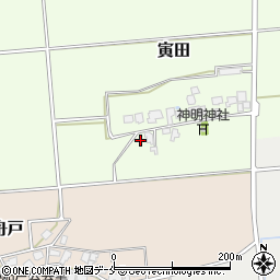 新潟県胎内市寅田31周辺の地図
