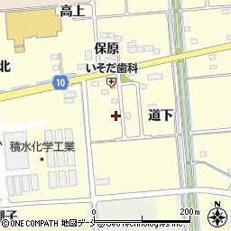 宮城県亘理郡亘理町逢隈高屋道下39-2周辺の地図