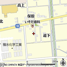 宮城県亘理郡亘理町逢隈高屋道下32-2周辺の地図