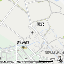 新潟県胎内市関沢158周辺の地図