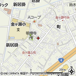 宮城県柴田郡大河原町金ケ瀬町32-13周辺の地図