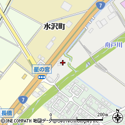 新潟県胎内市関沢37-1周辺の地図