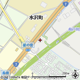 新潟県胎内市関沢37周辺の地図