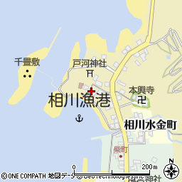 新潟県佐渡市下相川310周辺の地図