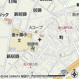 宮城県柴田郡大河原町金ケ瀬町38-2周辺の地図