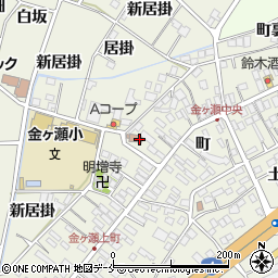 宮城県柴田郡大河原町金ケ瀬町39周辺の地図