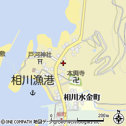 新潟県佐渡市下相川346-5周辺の地図