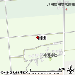 〒959-2673 新潟県胎内市寅田の地図