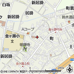 宮城県柴田郡大河原町金ケ瀬町41周辺の地図