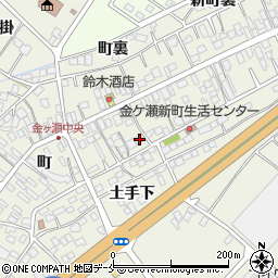 宮城県柴田郡大河原町金ケ瀬町142周辺の地図