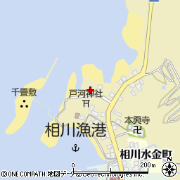 新潟県佐渡市下相川1365周辺の地図