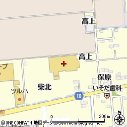 コメリホームセンター　亘理店周辺の地図