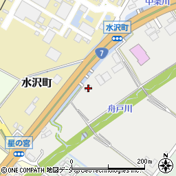 新潟県胎内市関沢28周辺の地図