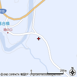 山形県西置賜郡小国町綱木箱口289周辺の地図