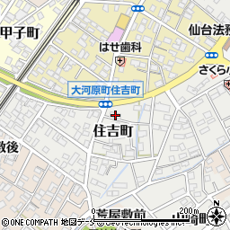 ファミリーマート大河原住吉町店周辺の地図