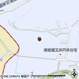 宮城県刈田郡蔵王町宮台周辺の地図